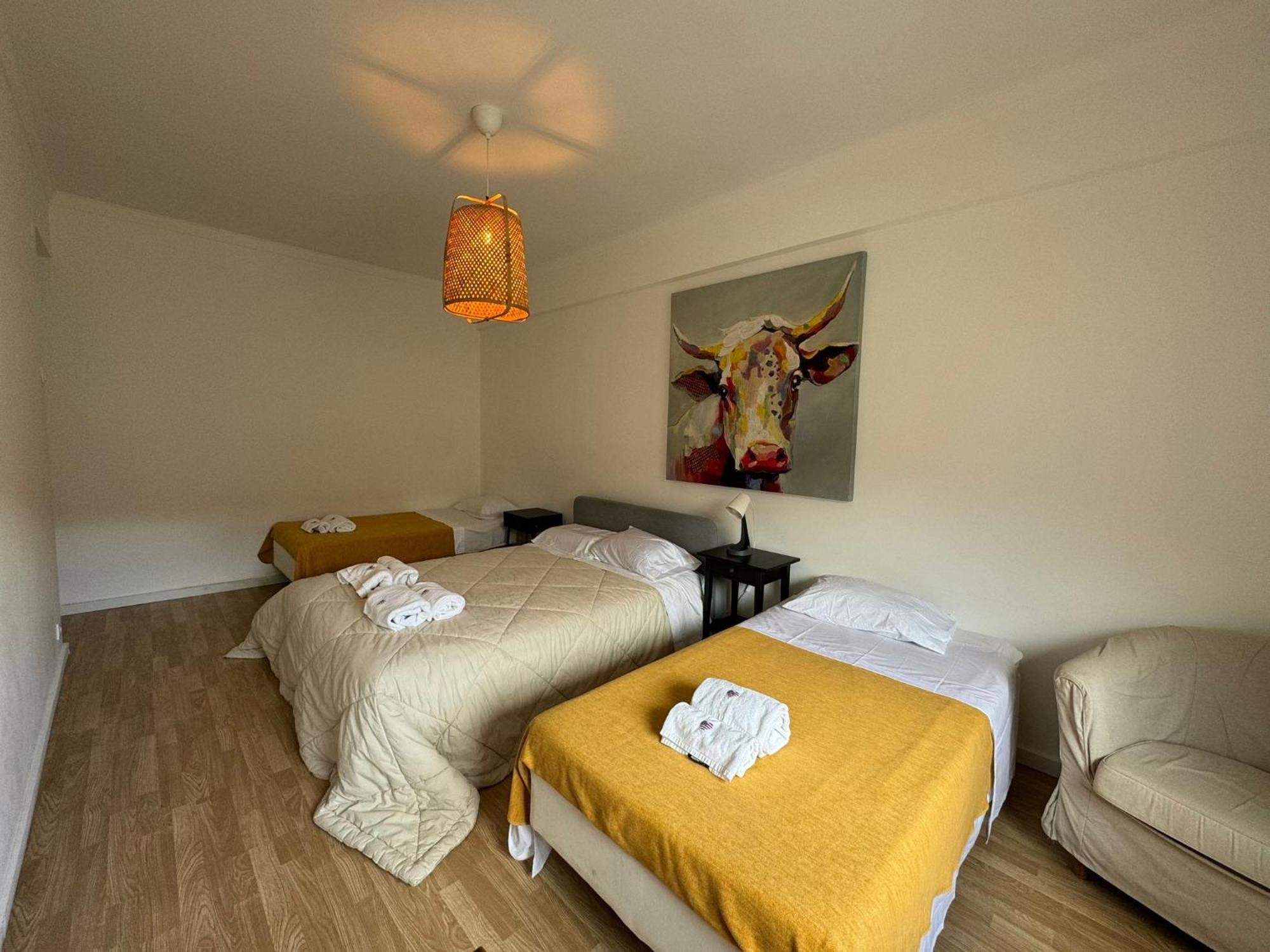 Almada Big Flat Next To Lisbon And Caparica Beach Luaran gambar